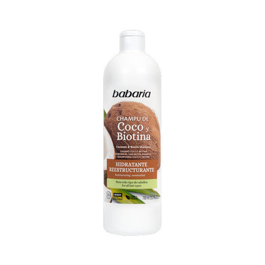 Babaria Coconut And Biotin Moisturizing Shampoo 700ml