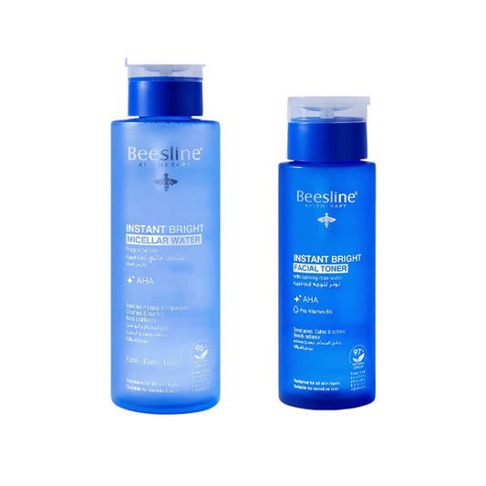 Beesline Instant Bright Micellar Water + Facial Toner Offer