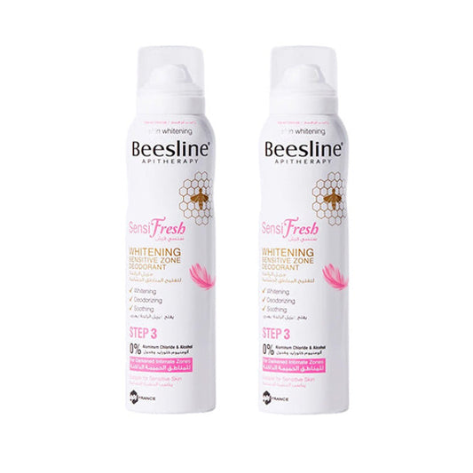 Beesline Sensifresh Whitening Sensitive Zone Deodorant x2 150ml Offer