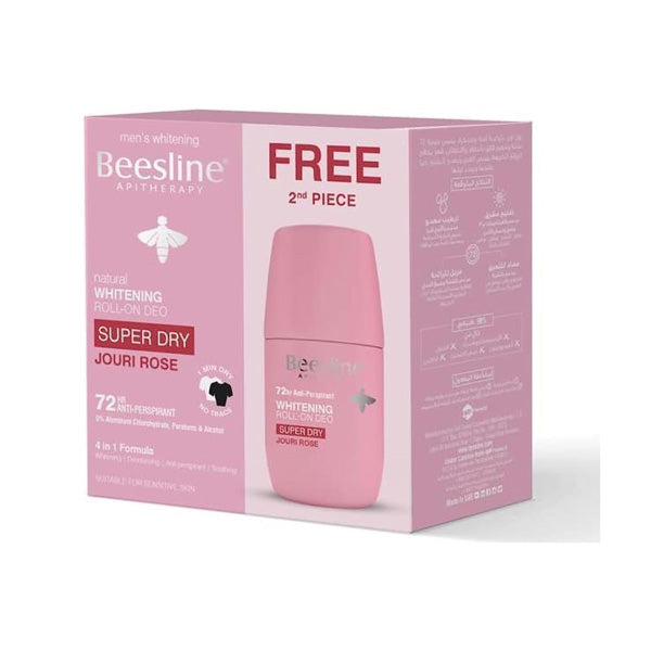 Beesline Natural Whitening Roll-on Deodorant Jouri Rose Offer