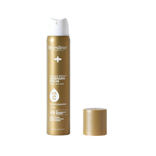 Beesline Radiant Bright Underarm Serum Delays Shaving 48hr 150ml