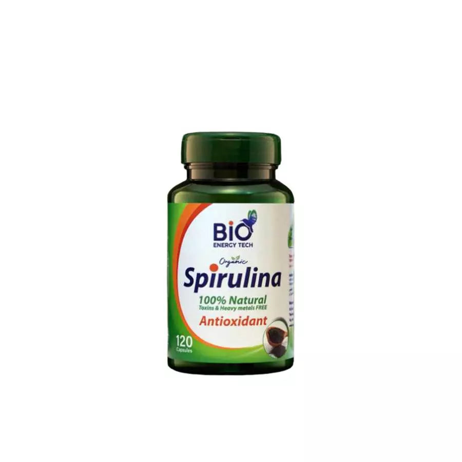 Bio Energy Tech Organic Spirulina 120Cap