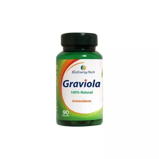 Bio Energy Tech Natural Graviola Leaves 90 Capsule