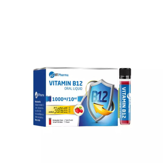 Bt Pharma Vitamin B12 (1000 Μg/10ml) Oral Liquid 10 Vials