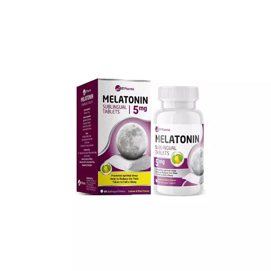 Bt Pharma Melatonin 5 Mg Sublingual 60 Tablets