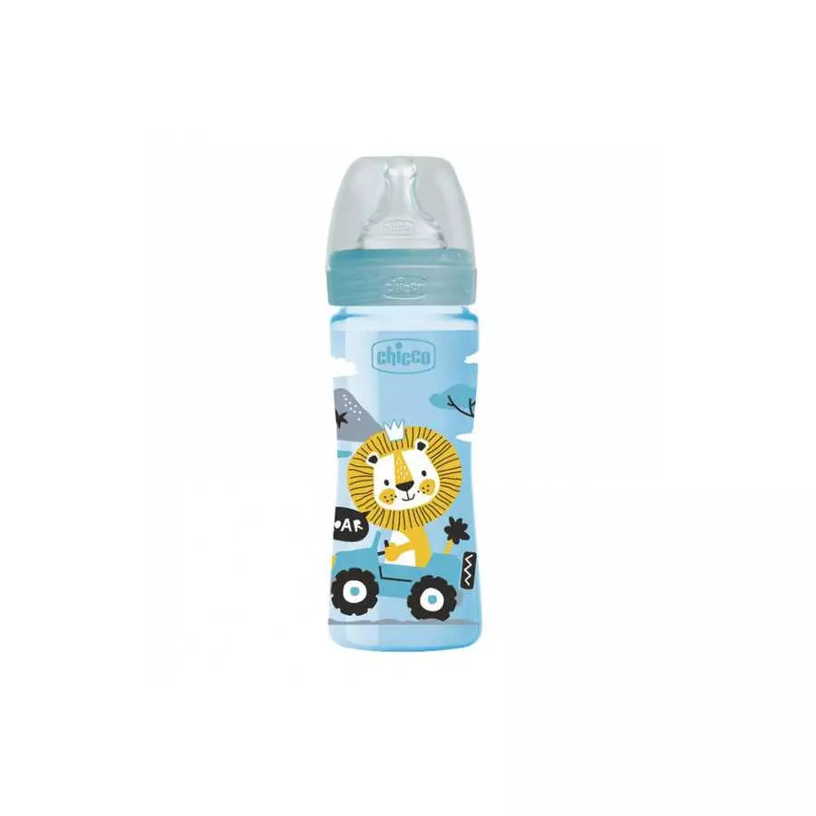 Chicco Well Being Bottle Colors Blue 250ML