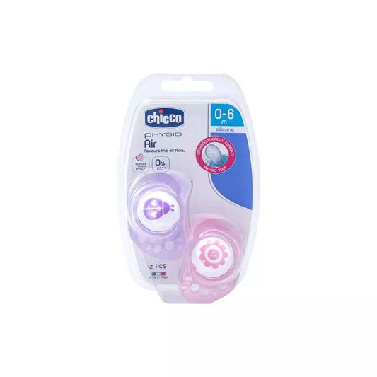 Chicco Physio Air Silicon Pink 0-6 M