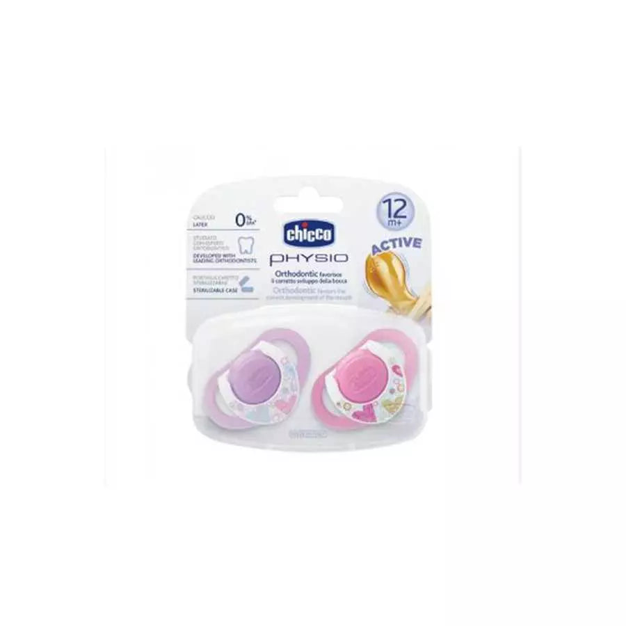 Chicco Physio Soother 12M+ Pink