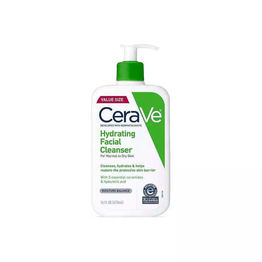 Cerave Hydrating Facial Cleanser For Dry Skin 473ML