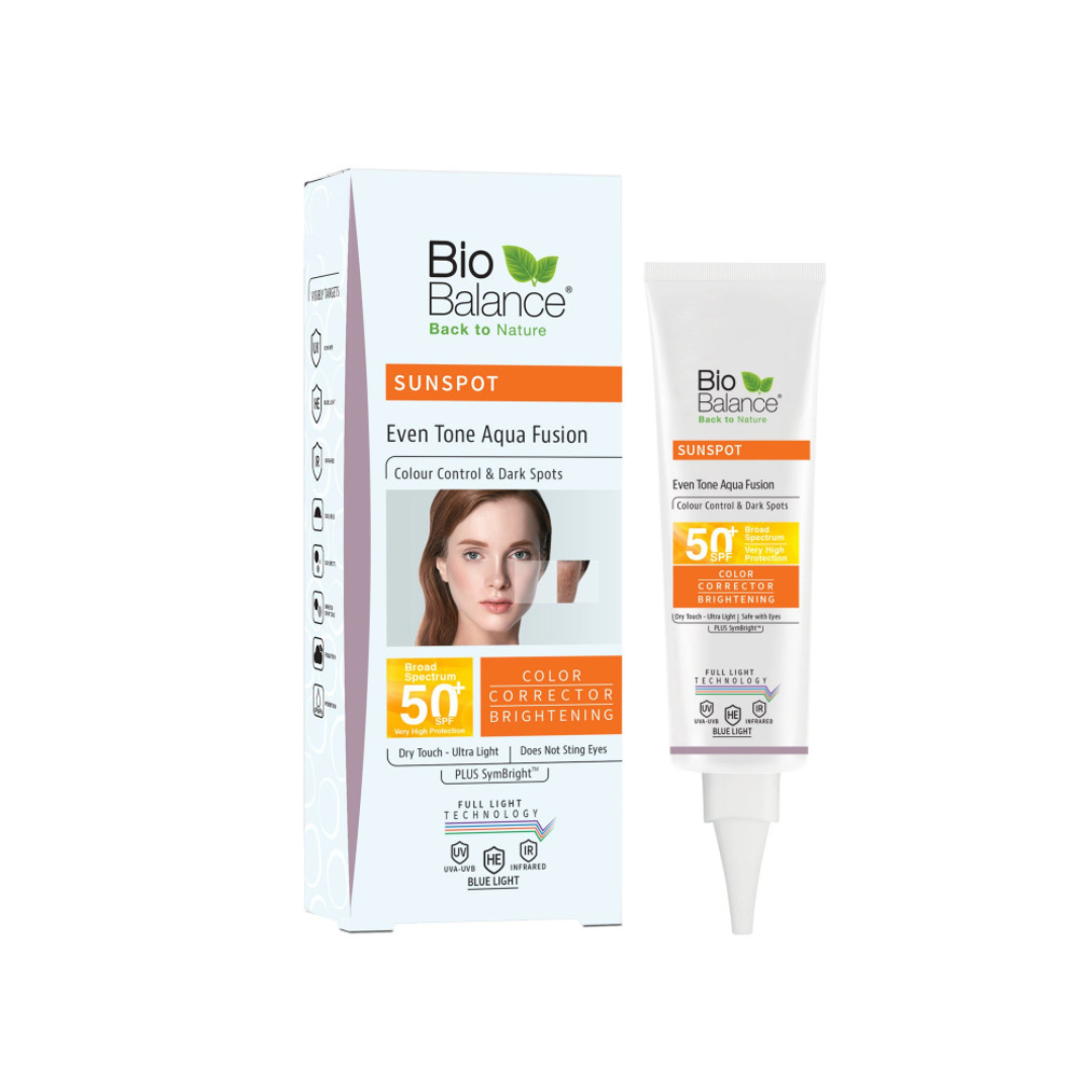 Bio Balance Aknsun Mattifying Face Sunblock Spf50+, 40Ml