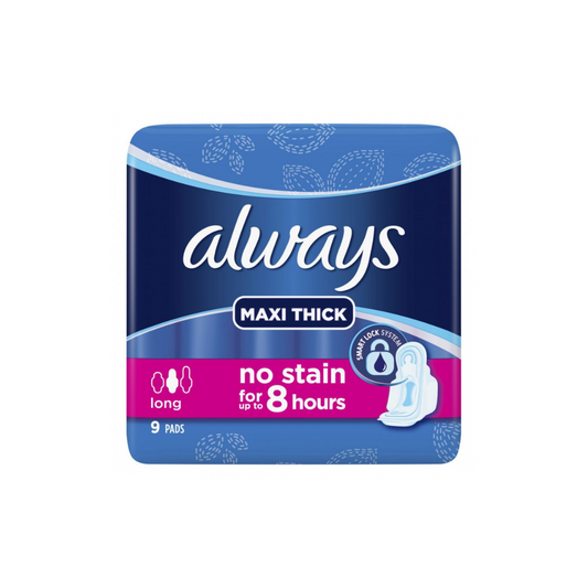 Always Maxi Thick Long 9 Pads