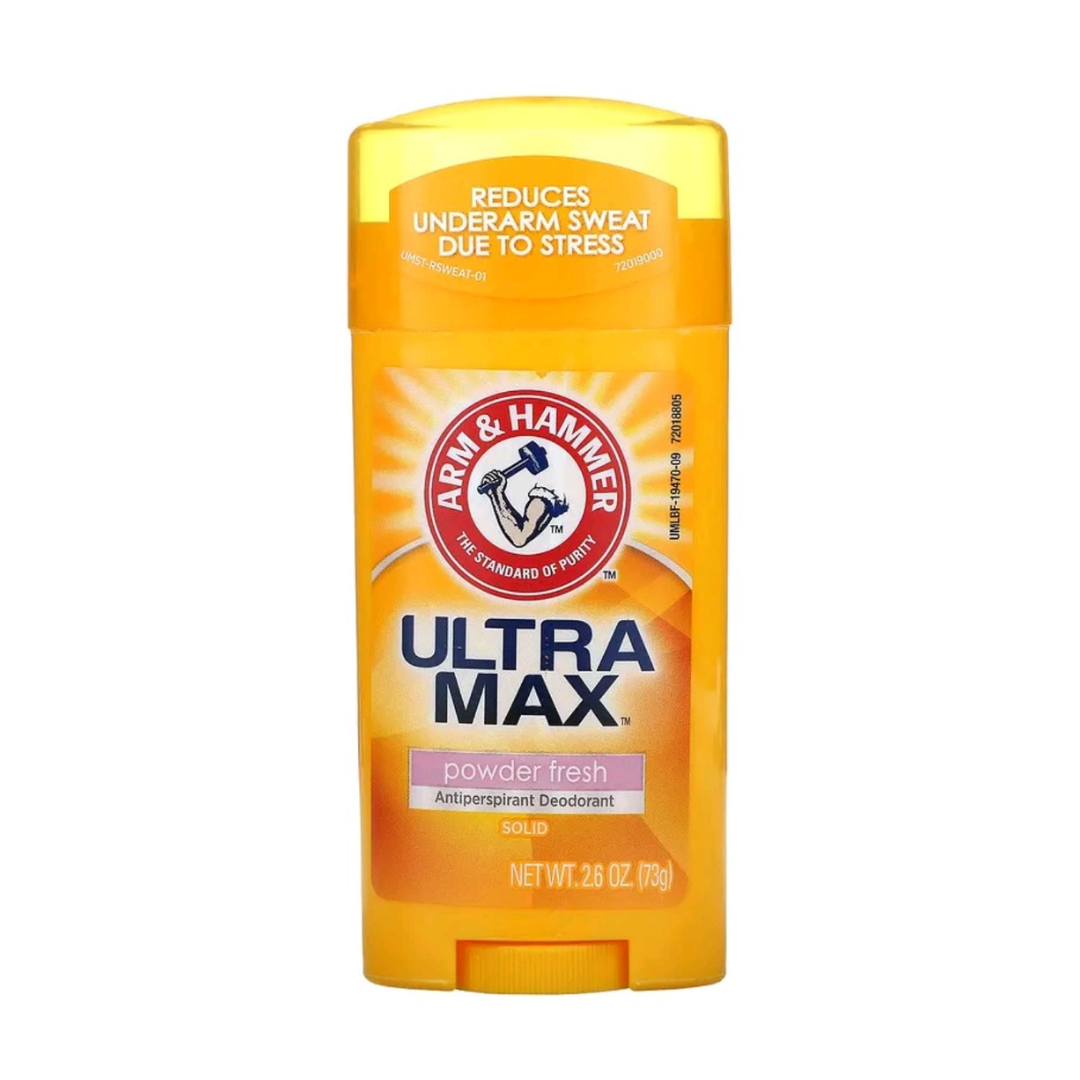 UltraMax, Solid Antiperspirant Deodorant,  Powder Fresh, 2.6 oz (73 g)