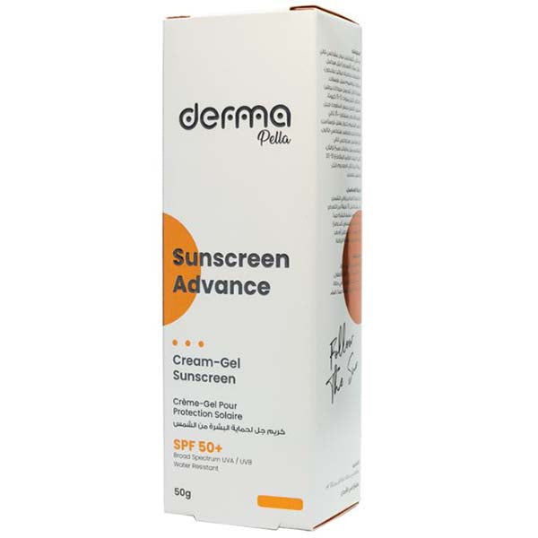 Derma Pella Sunscreen Advance Cream-Gel 50Gr