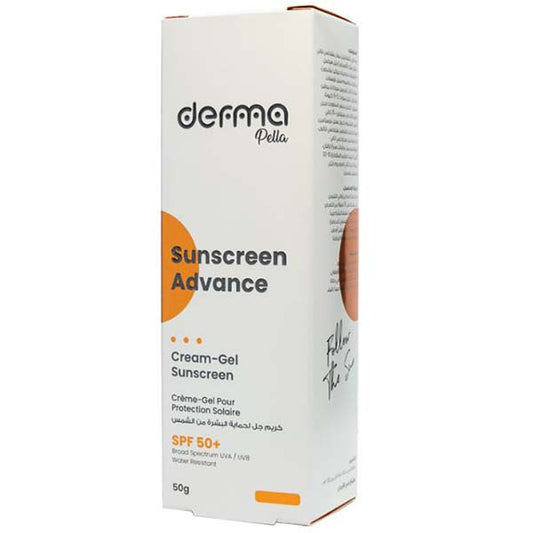 Derma Pella Sunscreen Advance Cream-Gel 50Gr