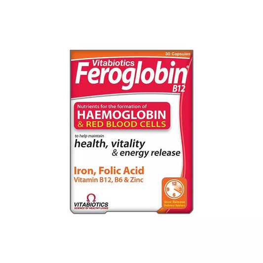 Vitabiotics Feroglobin B12, 30 Capsule