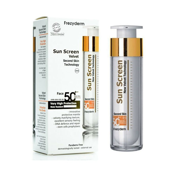 Frezyderm Sun Screen Velvet SPF50+, 50Ml