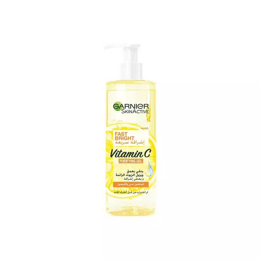 Garnier Fast Bright Gel Wash 400Ml