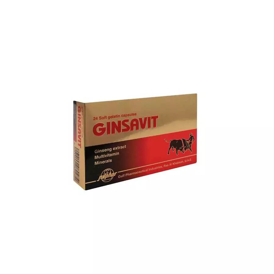 Ginsavit 24 Softgelatin Capsules