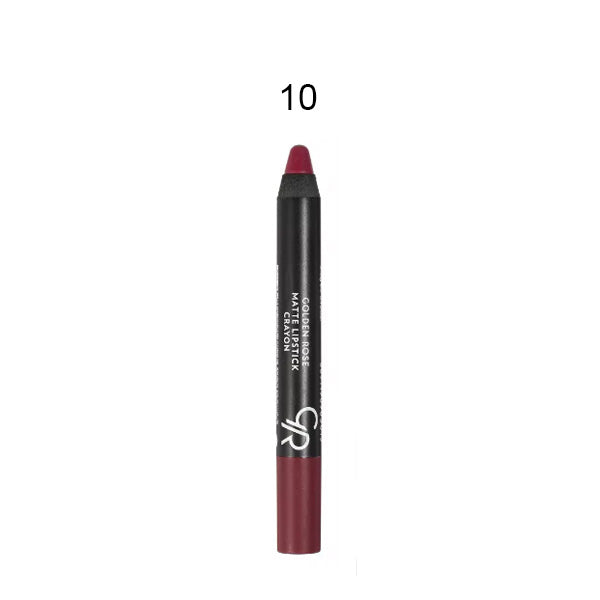 Golden Rose Matte Lipstick Crayon