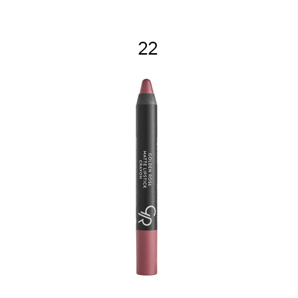 Golden Rose Matte Lipstick Crayon