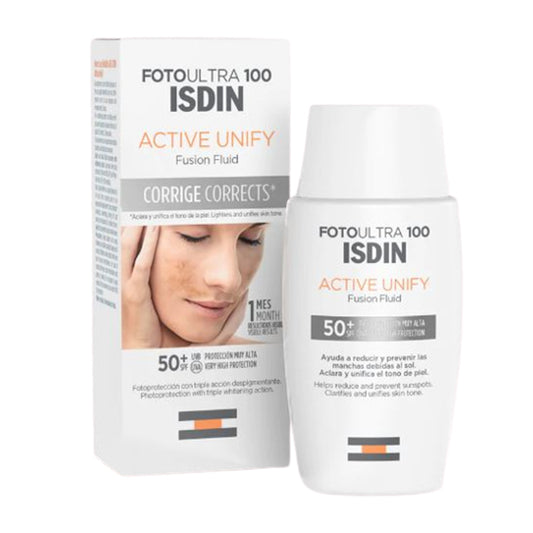 Isdin Fotoultra Fusion Fluid Without Color Spf50+, 50Ml