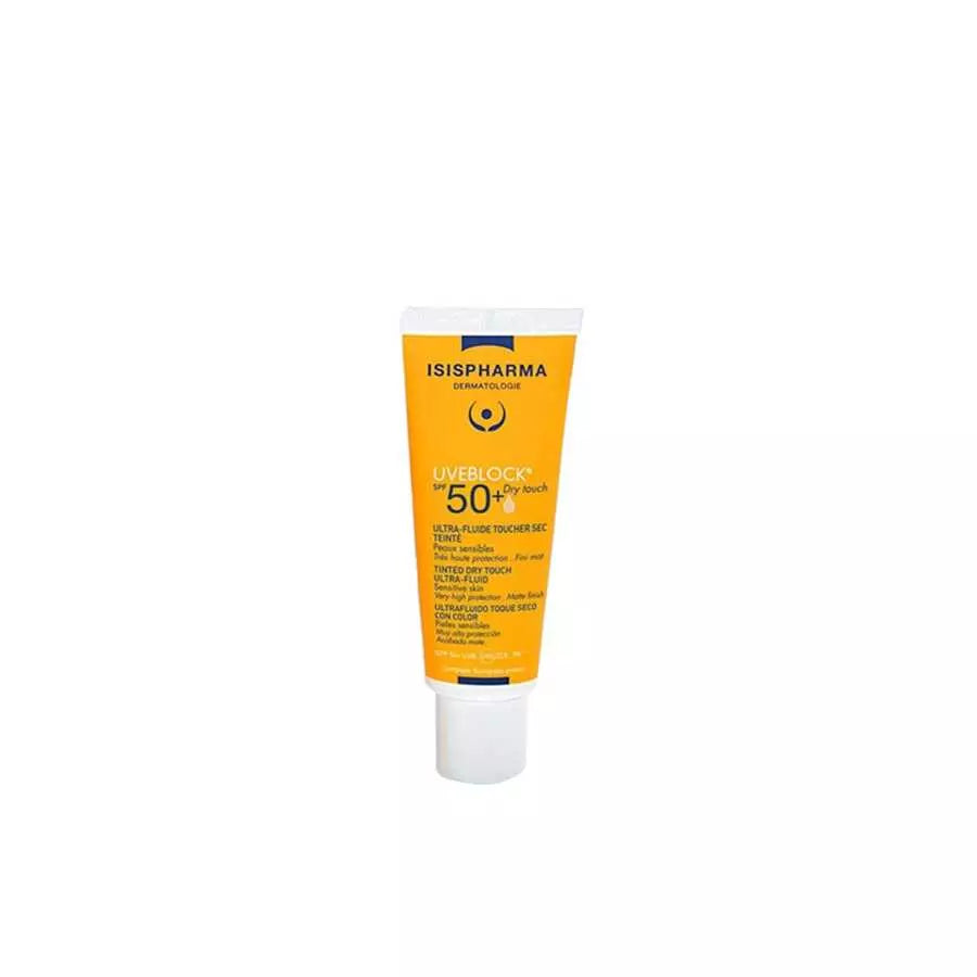 Isis Pharma Uveblock Ultra-Fluide SPF50+ Dry Touch Light Tinted 40ML