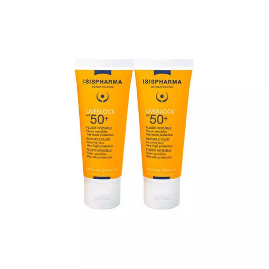 Isis Pharma Uveblock Fluid Spf50+ Duo Offer 2*40ml