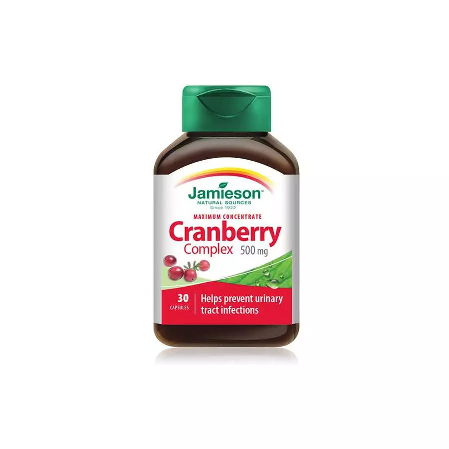 Jamieson Cranberry Complex 500Mg, 30 Capsule