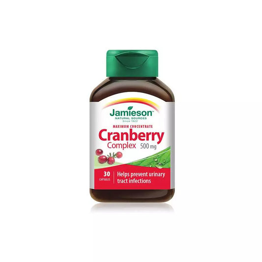 Jamieson Cranberry Complex 500Mg, 30 Capsule