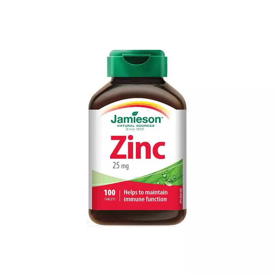 Jamieson Zinc 25 Mg, 100 Tablet