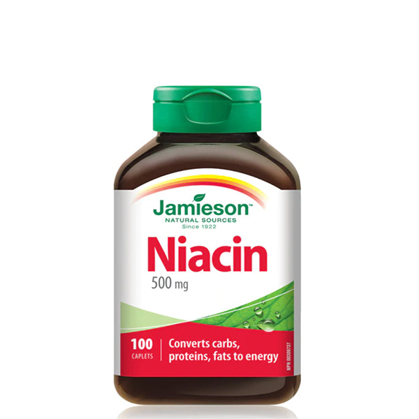 Jamieson Niacin 500Mg 100Cap