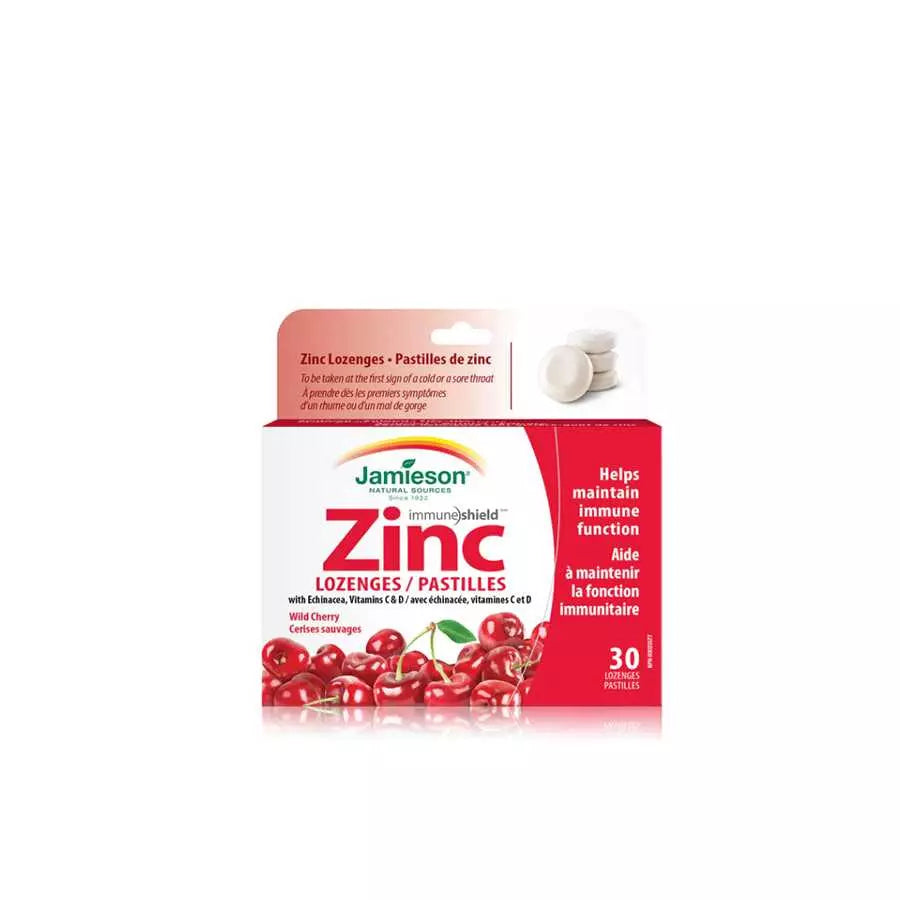 Jamieson Zinc Cherry 30 Lozenges