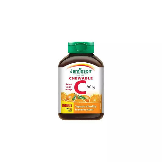 Jamieson Vitamin C Chewable 500Mg 120Tab