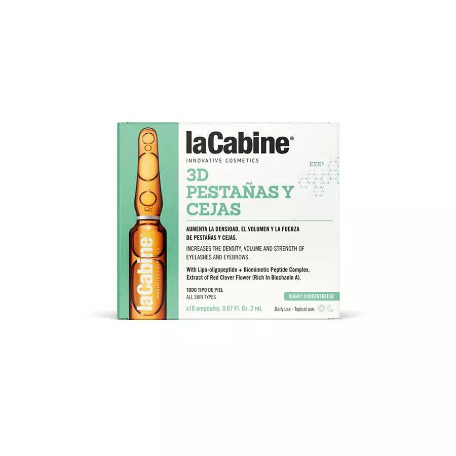 Lacabine 3D Eyelashs & Eyebrows 10 Amp