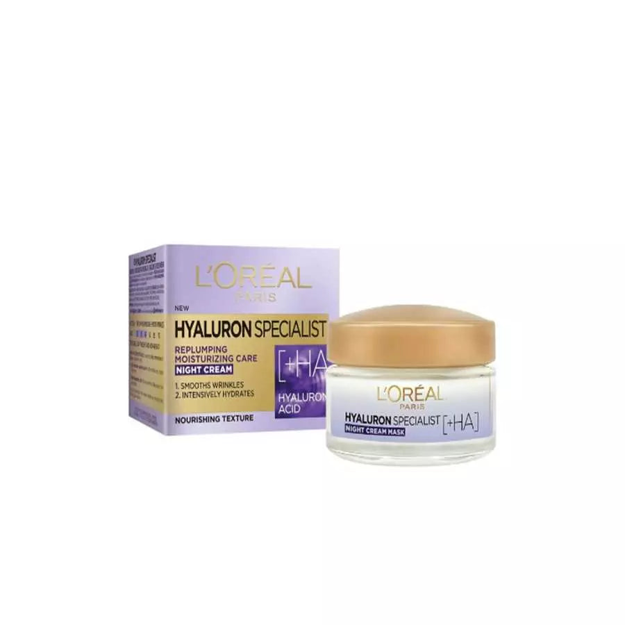 Loreal Hyaluron Expert Night Cream Mask 50ML