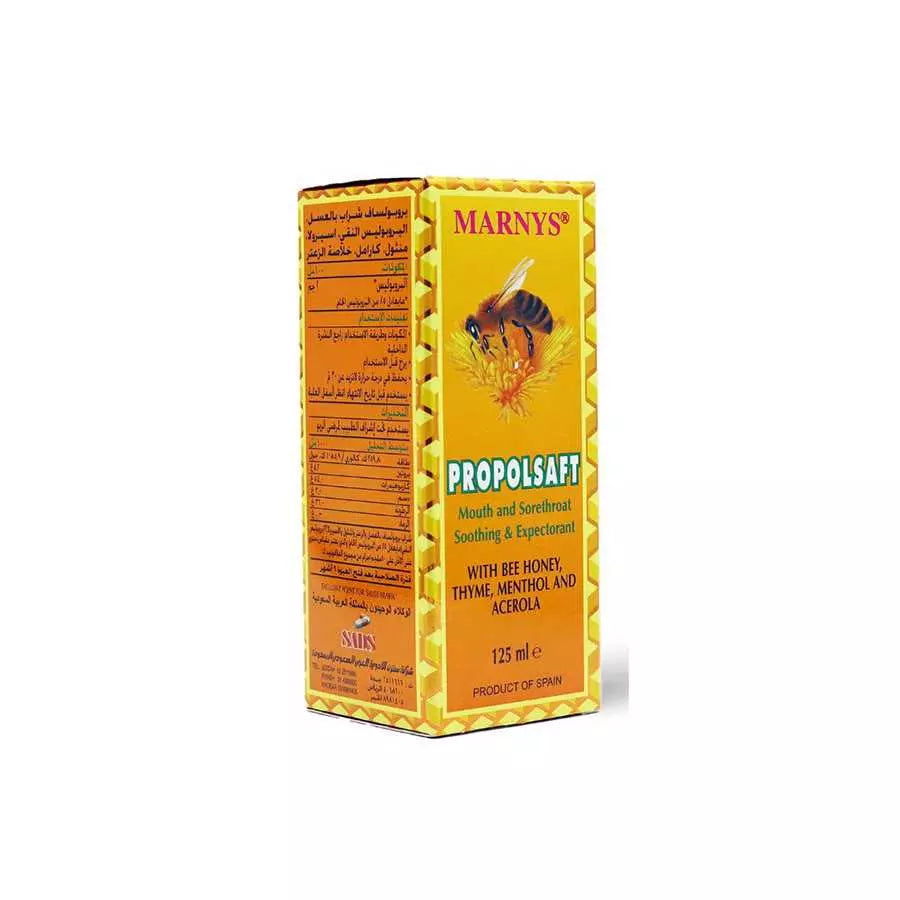 Marnys Propolsaft Soothing & Expectorant Syrup 125ML