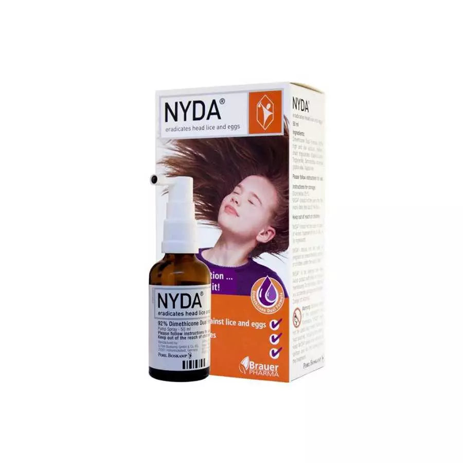 Nyda Treatment Of Head Lice And Eggs Spray 50Ml