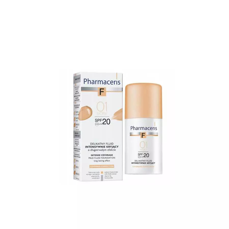 Pharmaceris F Mild Fluid Foundation 01 Ivory Spf 20 (30ML)