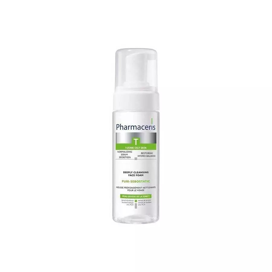 Pharmaceris T Puri-Sebostatic Deeply Cleansing Foam Restores Hydro-Balance Of The Skin 150Ml