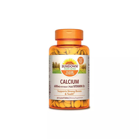 Sundown Calcium 600 Mg Plus Vitamin D 60 Tablet