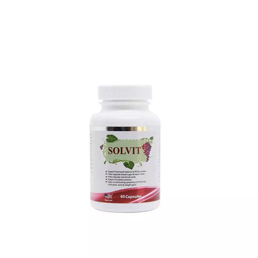 Solvit Herbal Supplement 60 Capsule