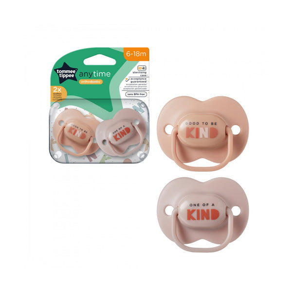 Tommee Tippee Anytime Soother Kind 2x 6-18m