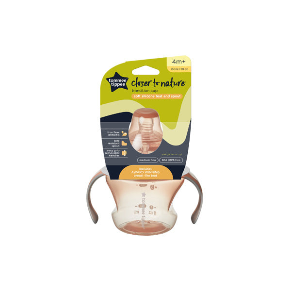 Tommee Tippee Closer To Nature Transition Cup 4m+ 150ml