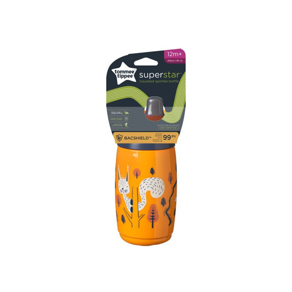 Tommee Tippee Superstar Insulated Sportee Bottle 266ml 12m+