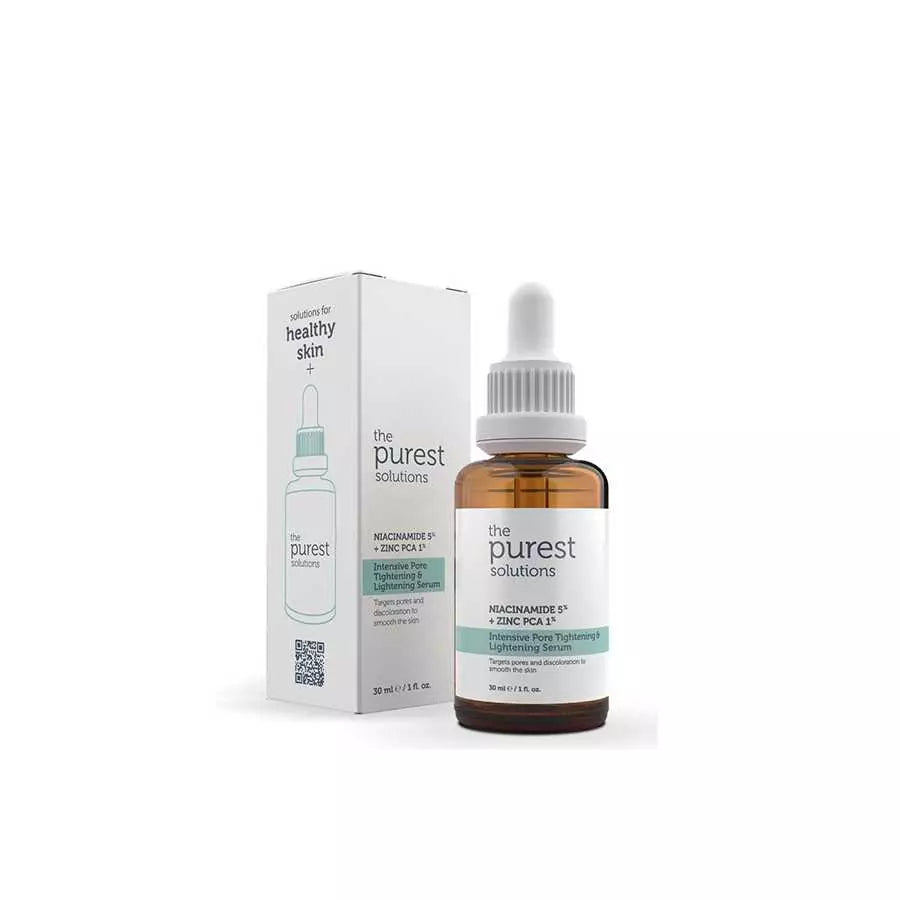 The Purest Solutions Niacinamide %5 + Zinc Pca %1 Intensive Pore Tightening & Lightening Serum 30ML