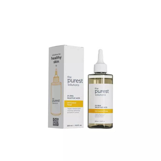 The Purest Solutions Oil Control Toner 2% Bha Salicylic Acid 200ML