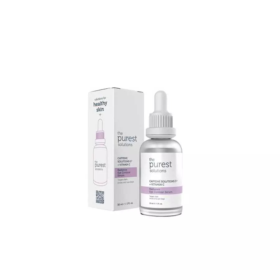 The Purest Solutions Radiance Eye Contour Serum Caffeine Solutions 5% + Vitamin C 30ML