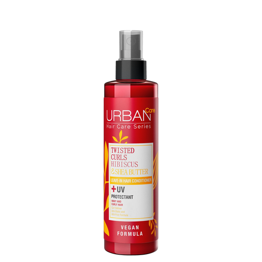 Urban Care Twisted Curls Hibiscus & Shea Butter Leave In Conditioner Spray (2 Phase)