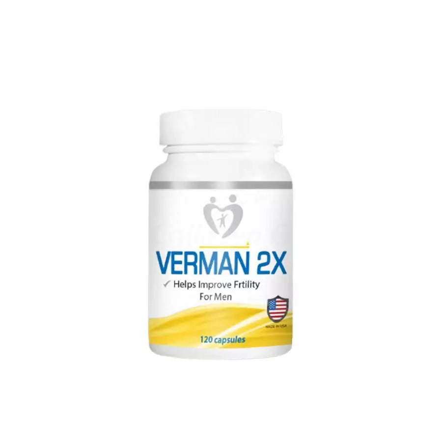 Verman 2X Anti Oxidant Dietary Supplement 120 Capsules