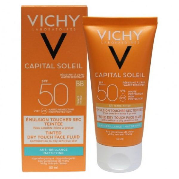 Vichy Mattifiyng Tinted Fluid Sunblock Spf50, 50M